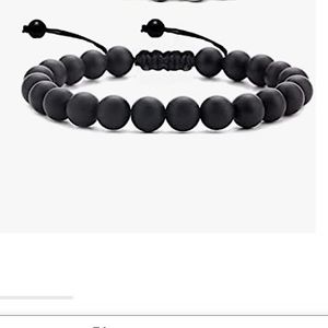 ✨20%off 3+✨NWT Genuine 8mm Power Gemstone Unisex Bracelet, Adjustable✨
